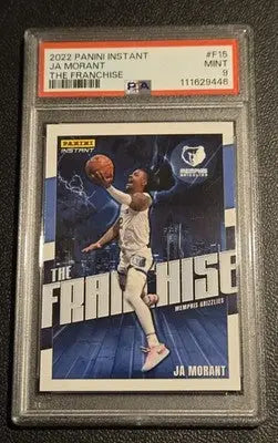 2022-23 Panini Instant NBA The Franchise #F15 Ja Morant #/1436 PSA 9 - Basketball Card Single