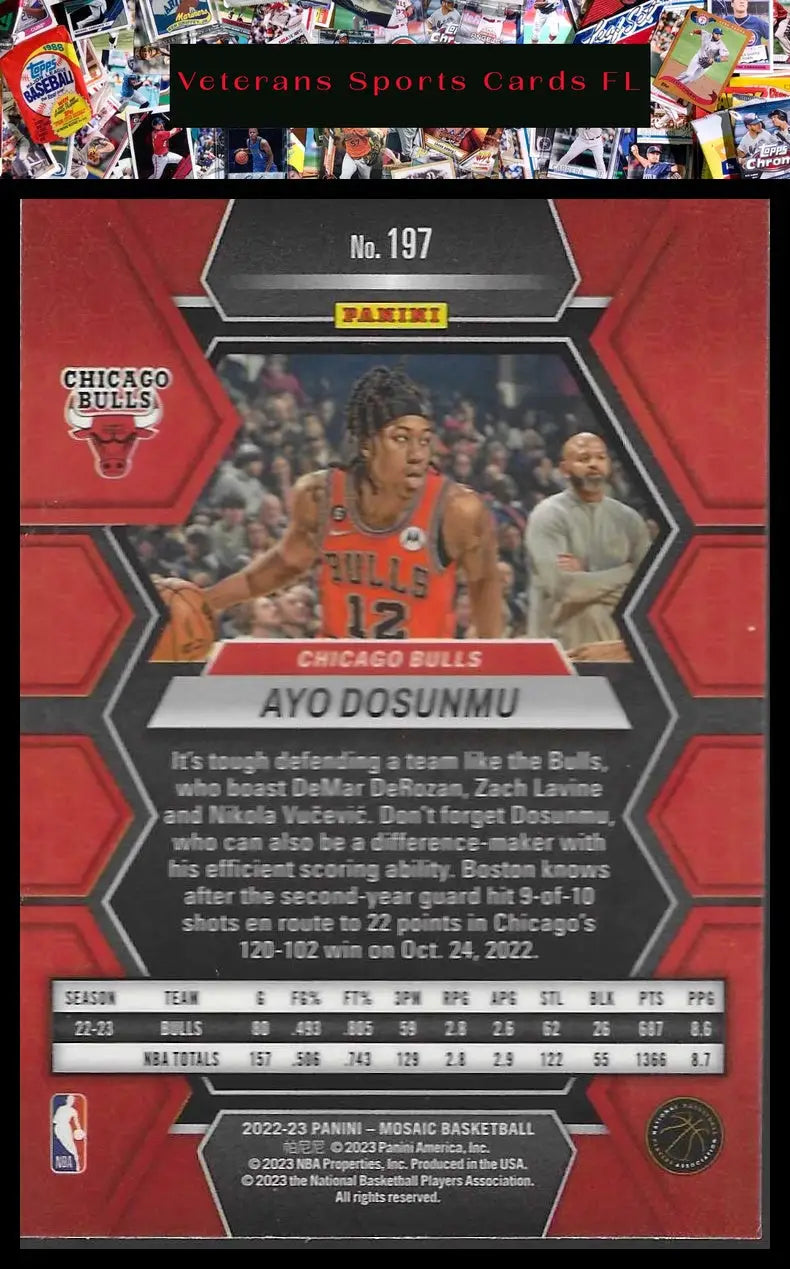 2022-23 Panini Mosaic #110 Anthony Davis - Basketball Card Single