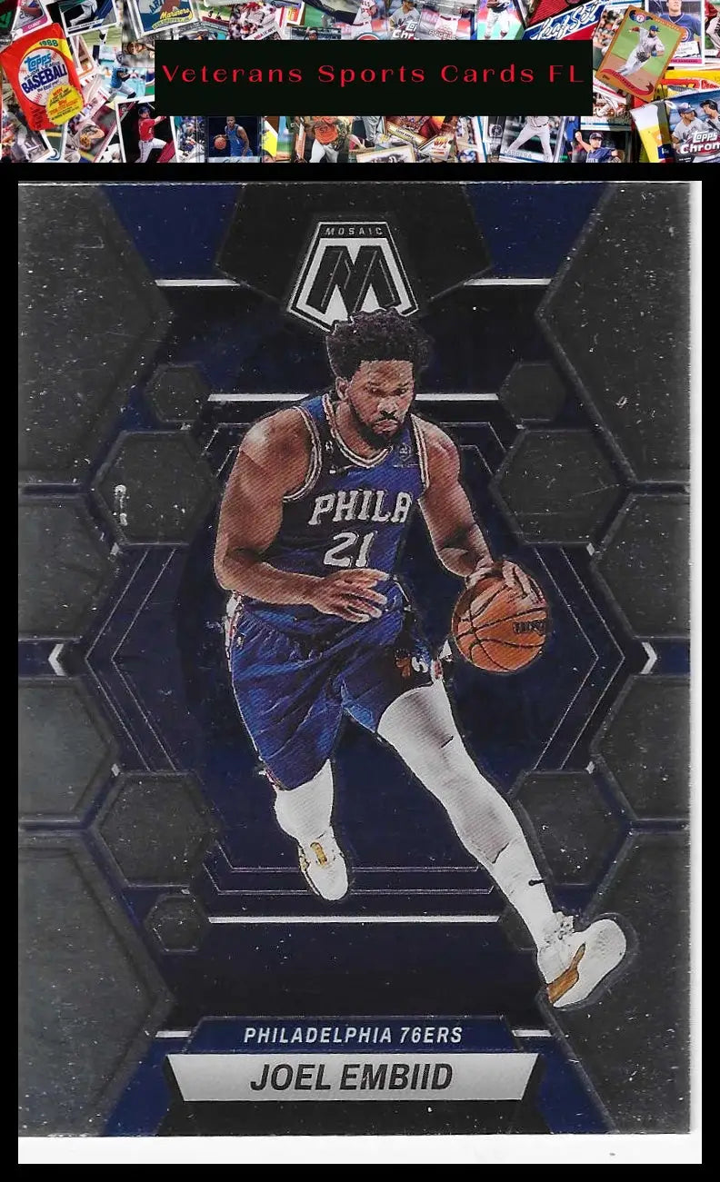 2022-23 Panini Mosaic #114 Jakob Poeltl - Basketball Card Single