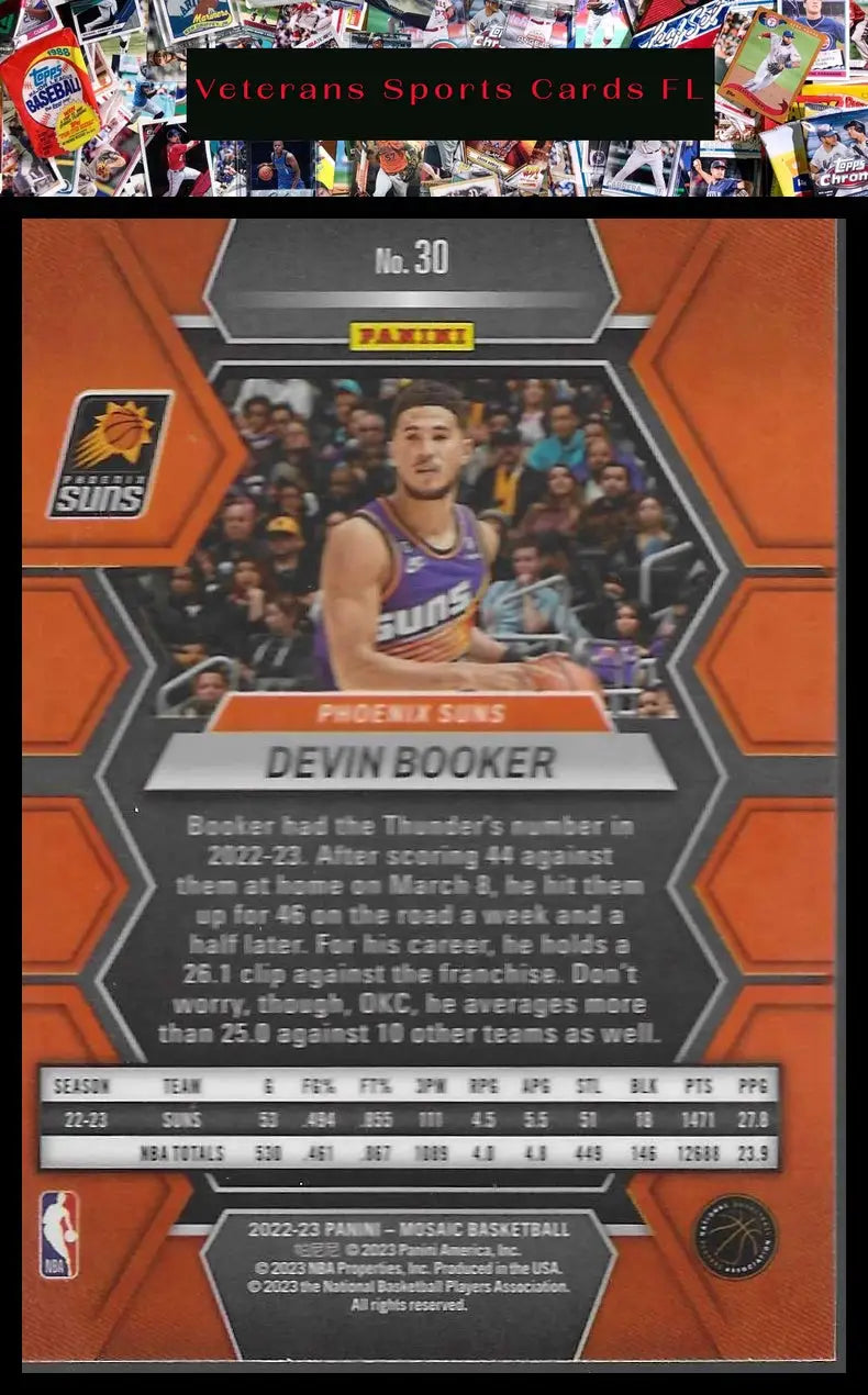 2022-23 Panini Mosaic #116 Reggie Bullock - Basketball Card Single