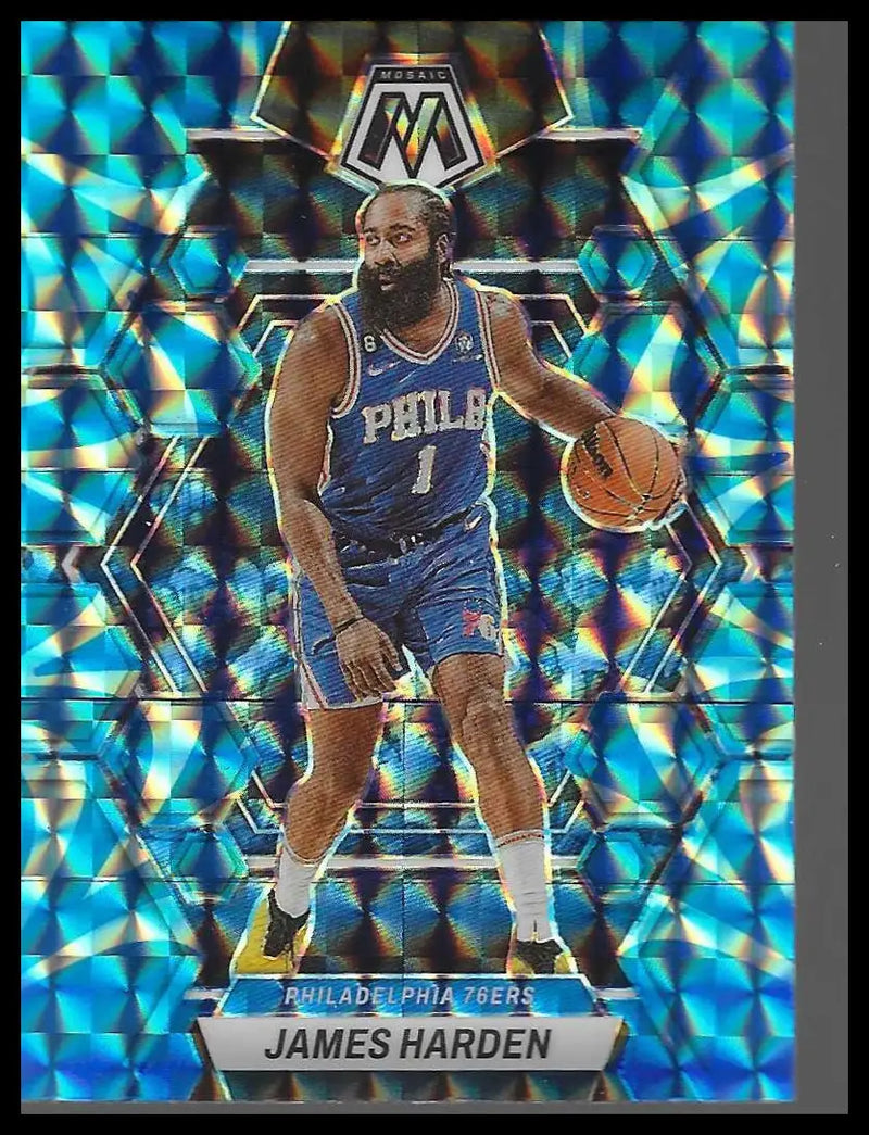 2022-23 Panini Mosaic #127 Gordon Hayward Reactive Blue - Basketball Card Single