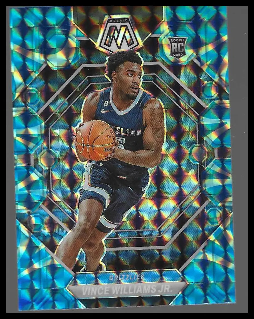 2022-23 Panini Mosaic #128 Grant Williams Reactive Blue - Basketball Card Single