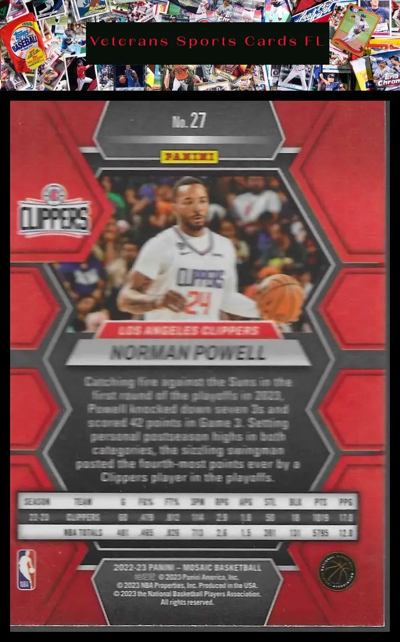 2022-23 Panini Mosaic #148 P.J. Tucker - Basketball Card Single