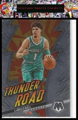 2022-23 Panini Mosaic #16 LaMelo Ball Thunder Road