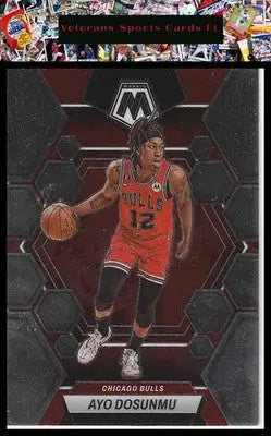 2022-23 Panini Mosaic #197 Ayo Dosunmu