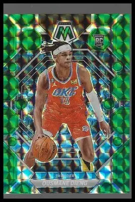 2022-23 Panini Mosaic #206 Ousmane Dieng Green