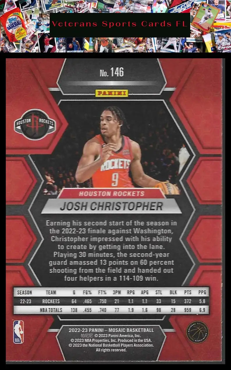 2022-23 Panini Mosaic #215 Jabari Walker - Basketball Card Single