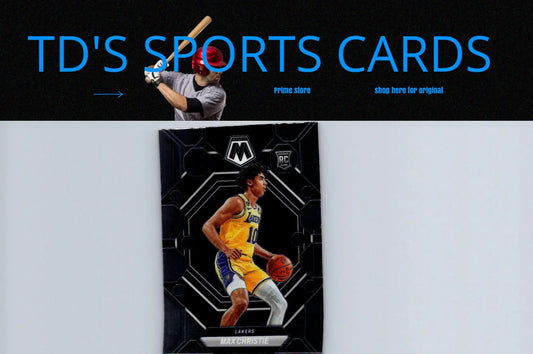 2022-23 Panini Mosaic #229 Max Christie Basketball Trading Card Display