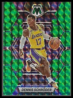 2022-23 Panini Mosaic #23 Dennis Schroder Green