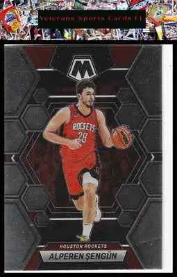 2022-23 Panini Mosaic #41 Alperen Sengun