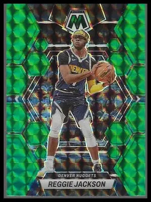 2022-23 Panini Mosaic #52 Reggie Jackson Green