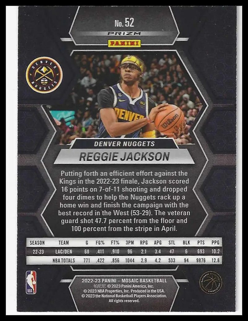 2022-23 Panini Mosaic #55 James Harden Reactive Blue - Basketball Card Single