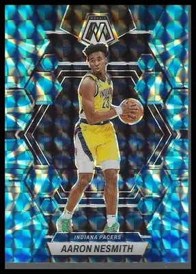 2022-23 Panini Mosaic #57 Aaron Nesmith Reactive Blue