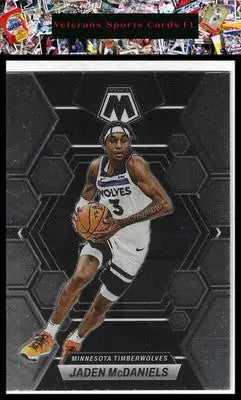 2022-23 Panini Mosaic #58 Jaden McDaniels
