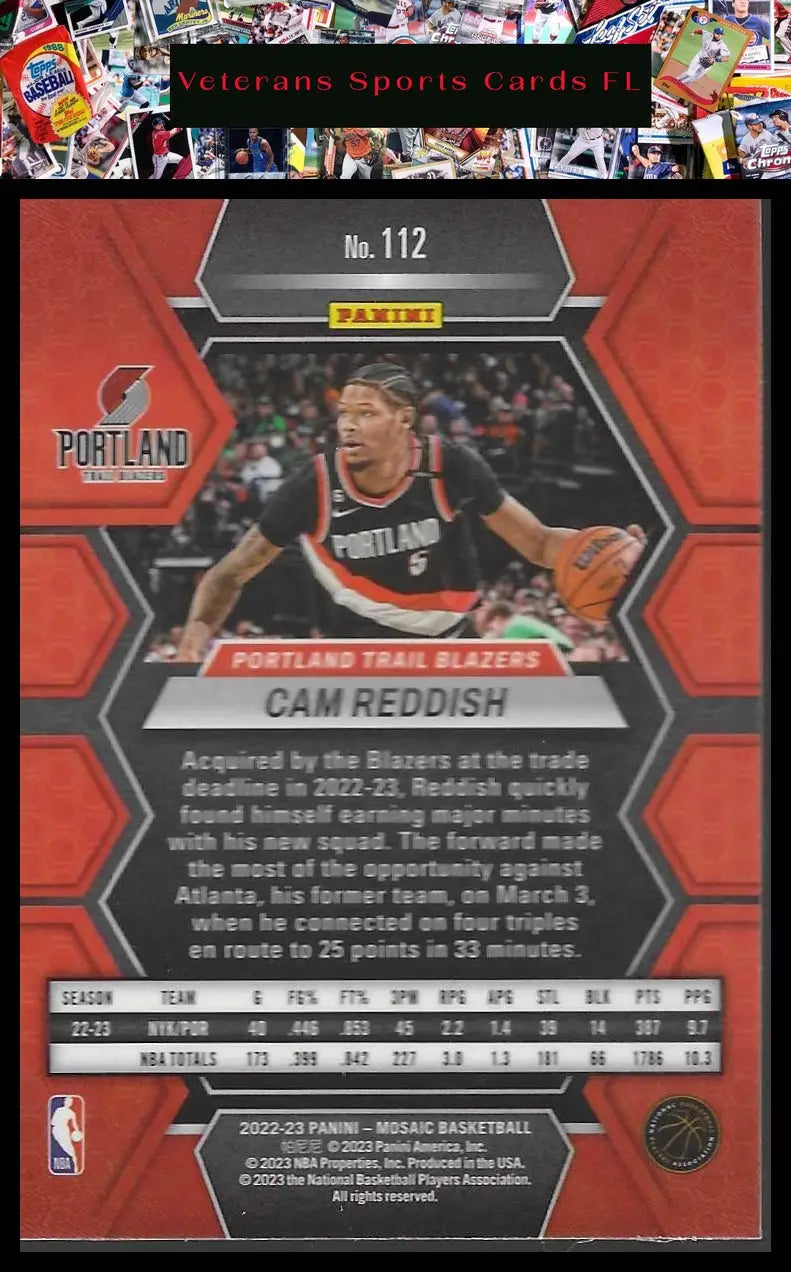 2022-23 Panini Mosaic #73 Luke Kennard - Basketball Card Single