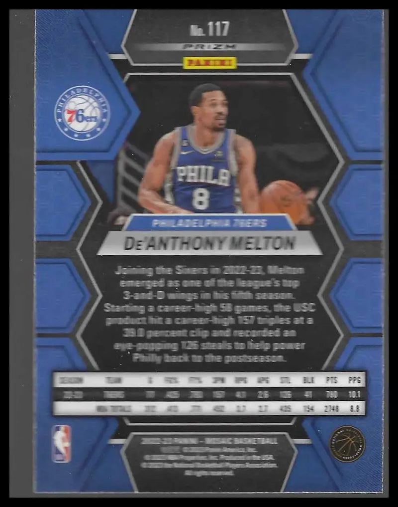 2022-23 Panini Mosaic #85 Evan Mobley Green - Basketball Card Single