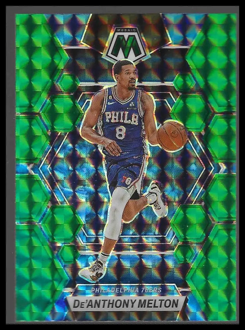 2022-23 Panini Mosaic #85 Evan Mobley Green - Basketball Card Single