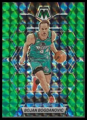 2022-23 Panini Mosaic #87 Bojan Bogdanovic Green