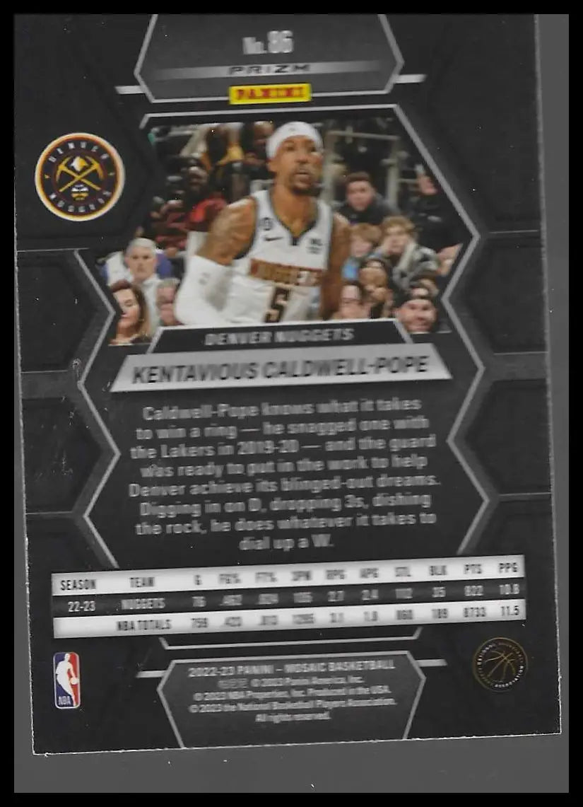 2022-23 Panini Mosaic #87 Bojan Bogdanovic Green - Basketball Card Single
