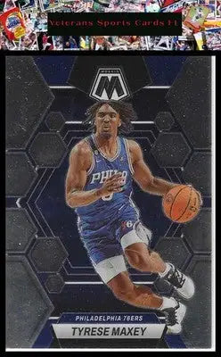 2022-23 Panini Mosaic #89 Tyrese Maxey