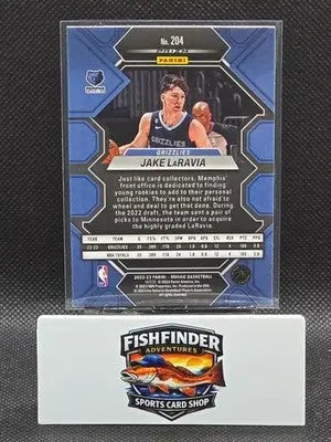 2022-23 Panini Mosaic - Rookies Jake LaRavia #204 Green Mosaic Prizm (RC) - Basketball Card Single