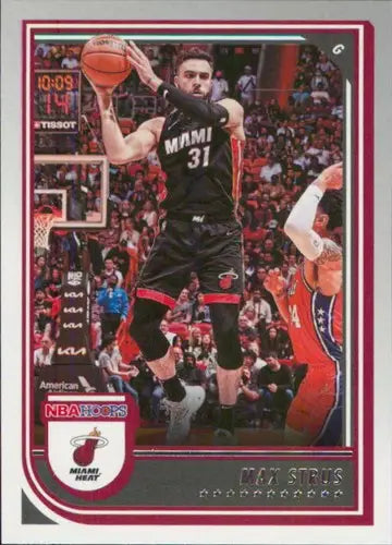 2022-23 Panini NBA Hoops Max Strus Heat basketball trading card NM-MT