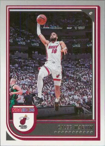 Caleb Martin Panini NBA Hoops basketball card from 2022-23 Heat series NM-MT