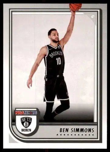 Ben Simmons basketball card from Panini NBA Hoops 2022-23 Nets series