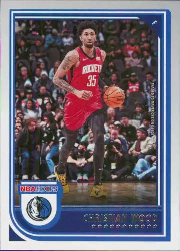 2022-23 Panini NBA Hoops #128 Christian Wood NM-MT Mavericks ID:51948 - Basketball Card Single