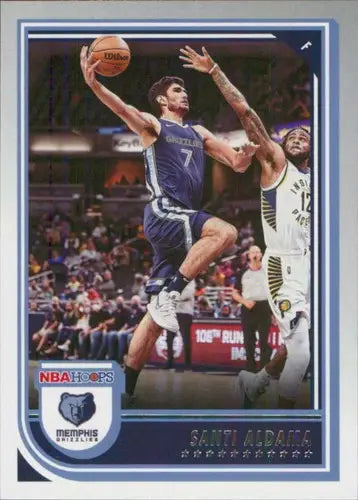2022-23 Panini NBA Hoops #140 Santi Aldama NM-MT Grizzlies ID:51960 - Basketball Card Single