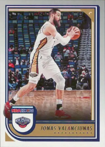 2022-23 Panini NBA Hoops #143 Jonas Valanciunas NM-MT Pelicans ID:51963 - Basketball Card Single