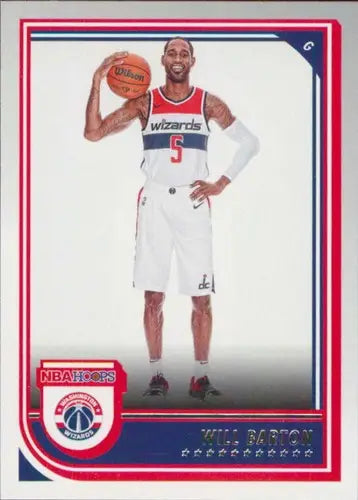 2022-23 Panini NBA Hoops #188 Will Barton NM-MT Wizards ID:52006 - Basketball Card Single