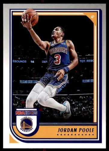 2022-23 Panini NBA Hoops #226 Jordan Poole NM-MT Warriors ID:52100 - Basketball Card Single
