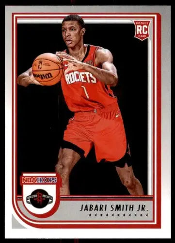 2022-23 Panini NBA Hoops #233 Jabari Smith Jr. NM-MT RC Rookie Rockets ID:52105 - Basketball Card Single