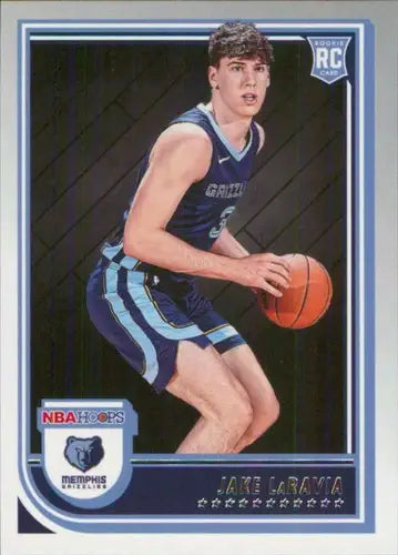 2022-23 Panini NBA Hoops #249 Jake LaRavia NM-MT RC Rookie Grizzlies ID:54241 - Basketball Card Single