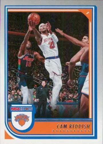 Cam Reddish basketball card from 2022-23 Panini NBA Hoops Knicks product