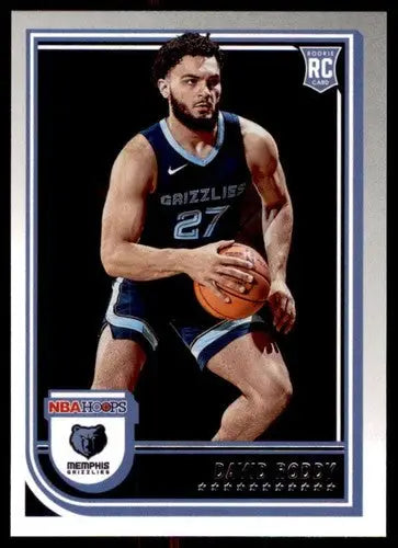 2022-23 Panini NBA Hoops #253 David Roddy NM-MT RC Rookie Grizzlies ID:52125 - Basketball Card Single