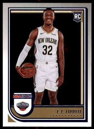 2022-23 Panini NBA Hoops #266 E.J. Liddell NM-MT RC Rookie Pelicans ID:52136 - Basketball Card Single