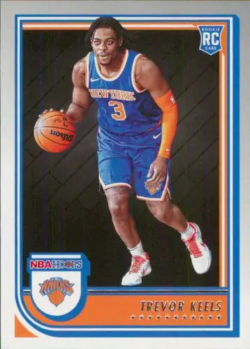 2022-23 Panini NBA Hoops #267 Trevor Keels NM-MT RC Rookie Knicks ID:52137 - Basketball Card Single