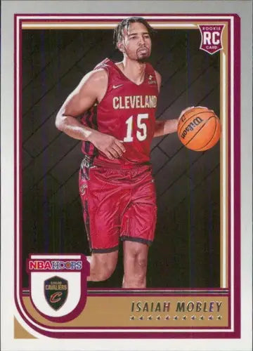2022-23 Panini NBA Hoops #268 Isaiah Mobley NM-MT RC Rookie Cavaliers ID:52138 - Basketball Card Single
