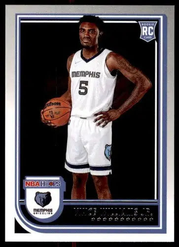 Original gloss Panini NBA Hoops rookie card of Vince Williams Jr. Grizzlies