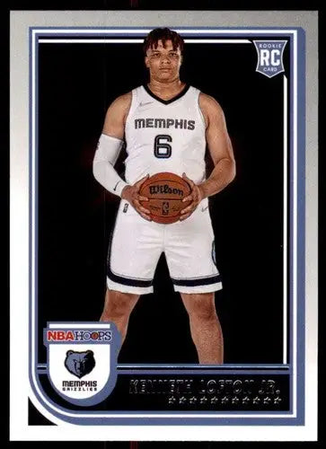 2022-23 Panini NBA Hoops #271 Kenneth Lofton Jr. NM-MT RC Rookie Grizzl ID:52140 - Basketball Card Single
