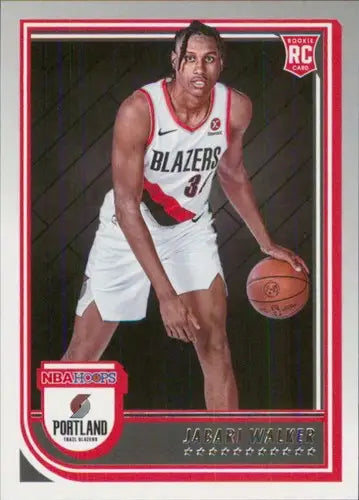 2022-23 Panini NBA Hoops #273 Jabari Walker NM-MT RC Rookie Blazers ID:52142 - Basketball Card Single