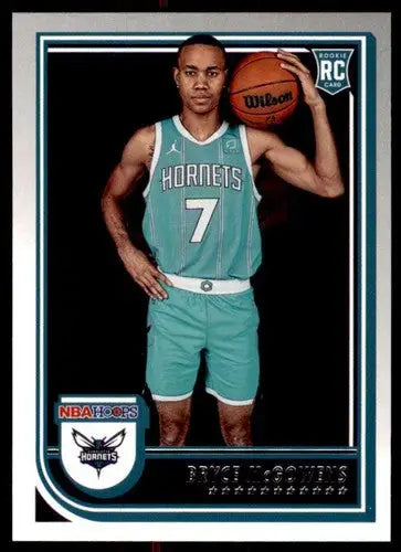 2022-23 Panini NBA Hoops #276 Bryce McGowens NM-MT RC Rookie Hornets ID:52145 - Basketball Card Single