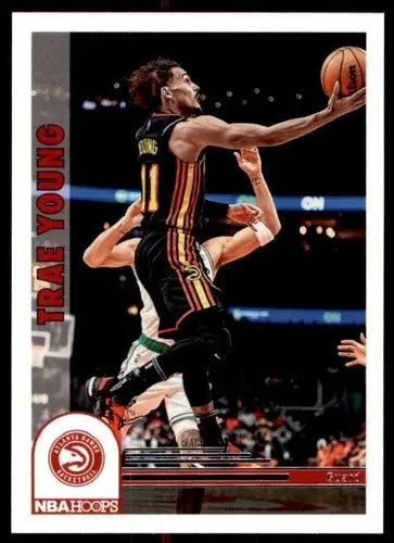 2022-23 Panini NBA Hoops #291 Trae Young NM-MT Hawks ID:51922 - Basketball Card Single