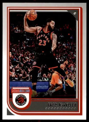 Fred VanVleet basketball card from 2022-23 Panini NBA Hoops Raptors series