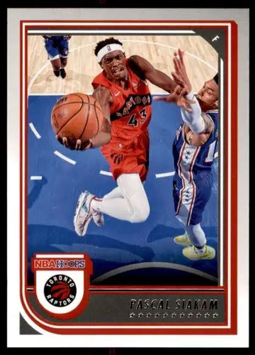 Basketball card of Pascal Siakam from Panini NBA Hoops 2022-23 series