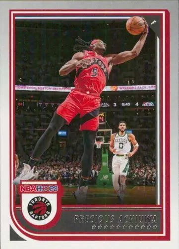 2022-23 Panini NBA Hoops #41 Precious Achiuwa NM-MT Raptors ID:51275 - Basketball Card Single