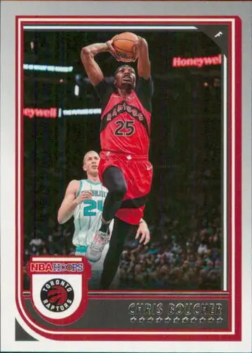 Original gloss Panini NBA Hoops basketball trading card featuring Chris Boucher Raptors