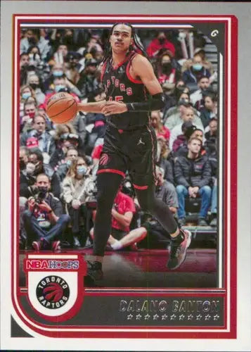 2022-23 Panini NBA Hoops #43 Dalano Banton NM-MT Raptors ID:51217 - Basketball Card Single